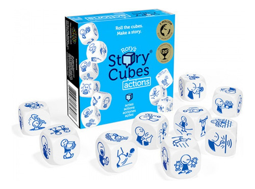 Story Cubes Acciones - Juego De Mesa / Diverti