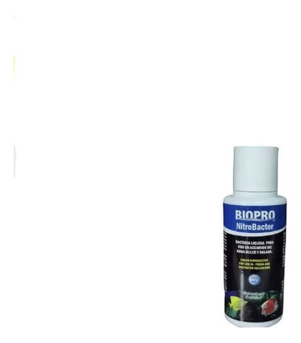 Biopro Bacteria Para Acuarios De Agua Dulce Y Salada 125 Ml 