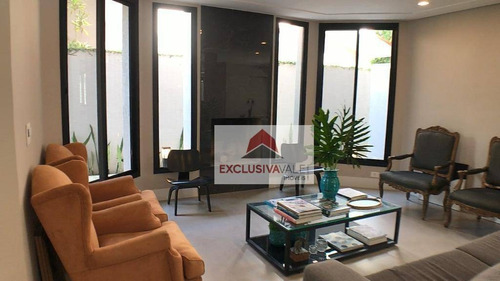 Imagem 8 de 30 de Casa Com 4 Dormitórios, 580 M² - Venda Por R$ 2.390.000,00 Ou Aluguel Por R$ 16.000,00/mês - Conjunto Residencial Esplanada Do Sol - São José Dos Campos/sp - Ca0971