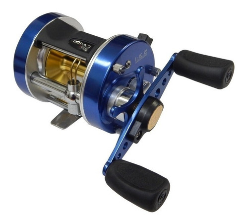 Reel Marine Sports Rotativo Caster 200 3bb Azul