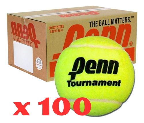 Pelotas Penn Tournament X 100 Tenis Padel Directo Fabrica