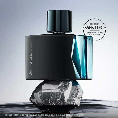 Ésika Kromo Black Perfume De Hombre 90 Ml