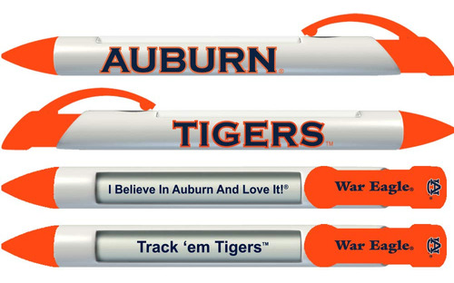 Auburn University Tigers Rotating Message Pens - Paquet...