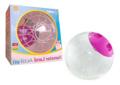Esfera Para Hamster 14.5 Cm Diámetro Colores Color Violeta