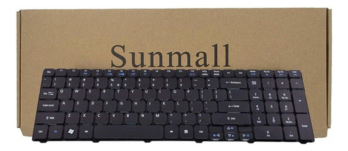 Teclados Para Notebooks Y Netbooks Sunmall Aer15u00310 V160505as1 Color Negro Inglés Us