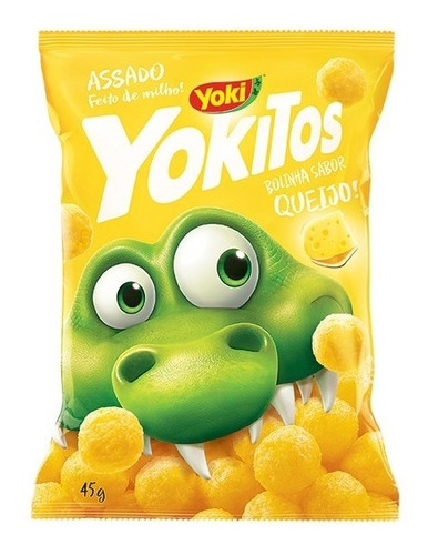 Salgadinho Yokitos Queijo Bolinha 45g Yoki