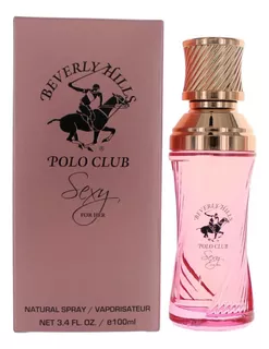 Perfume Importado Beverly Hills Polo Club Awpcbhss34s Sexy Original E Lacrado + Nota Fiscal