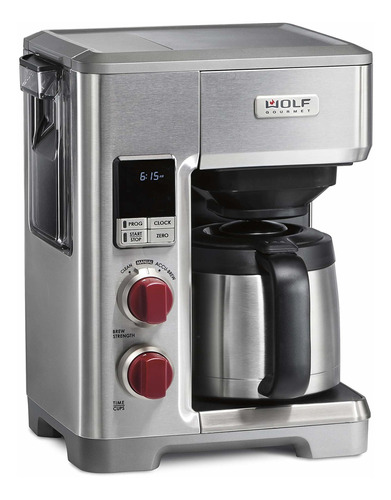 Wolf Gourmet Sistema De Cafetera Programable Con Jarra Tér.