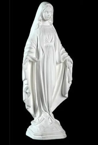 San Nicolás Medalla Milagrosa Lourdes Sagrado Cora 40cm Yeso