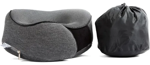 Almohada De Cuello Almohada Donut Espuma De Memoria Gris