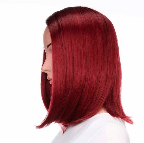 Peluca Dama Tinto Bob Ombre Resiste Calor Envío Gratis Inmed