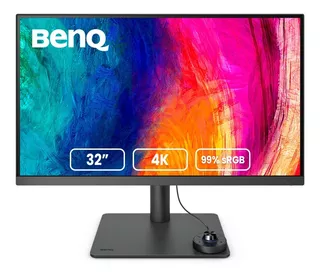 Monitor Uhd Para Diseño Benq 31.5 4k Pd3205u Srgb 99% Rec.