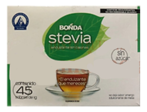 Bonda Stevia Con 45 Sobres