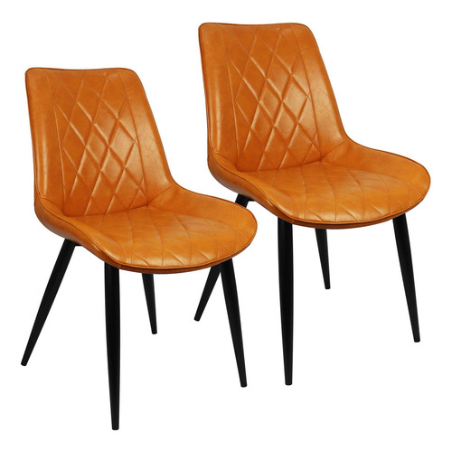 Kit 2 Cadeiras Haifa - Poltrona Estofada Vintage