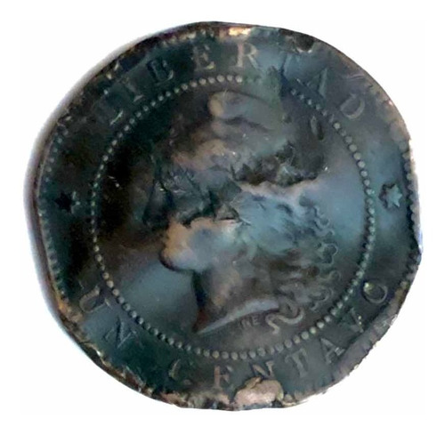 Moneda 1 Centavo Republica Argentina - 1886-
