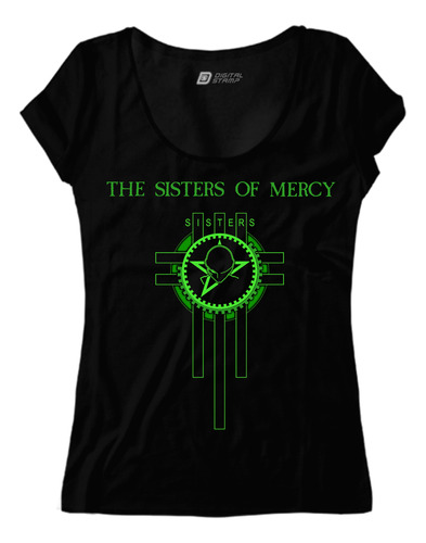 Remera Mujer The Sisters Of Mercy Rock Gotico 5 Dtg Premium