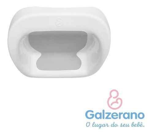 Assento Redutor Elevação Para Banheira Bebe Galzerano Branco
