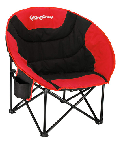 Silla Camping Luna Redonda Platillo Plegable Acolchada Al