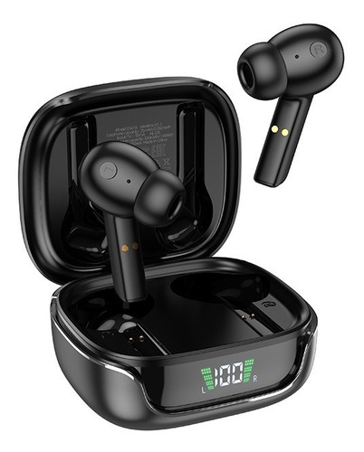 Auriculares Inalámbricos In-ear Bluetooth Hoco Ew18 Color Negro