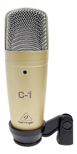 Micrófono Behringer C-1 condensador cardioide dorado