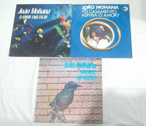 Lp Vinil - João Mohana - 3 Discos