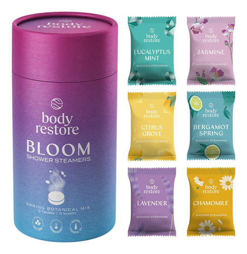 Body Restore - Vaporizadores De Ducha Para Aromaterapia, 6 P