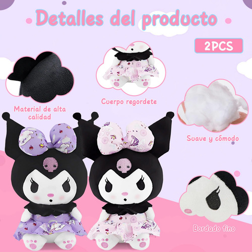 Funny Toy 2pcs Peluches Dolls - 23cm Muñeca De Anime