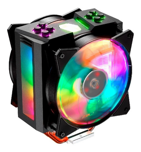 Cooler Cpu Coolermaster Air Ma410m Led Rgb Pc