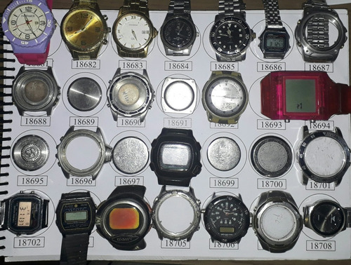 Lote 68 Sucatas Casio E Outros- Máquina Do Tempo