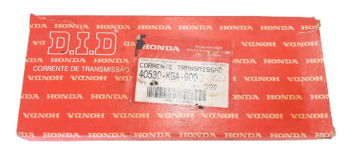 Corrente De Transmissão Cbx 200 Strada 520vc X 104 Honda