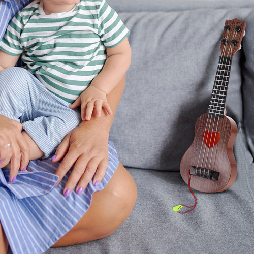 U Puzzle De Ukelele Con Guitarras Para Niños