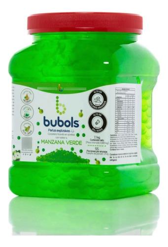 Bubols Manzana Verde X 1100 Gr - g a $41