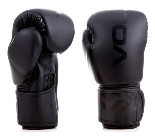 Luva De Boxe Muay Thai Trainning Logo Vollo Fecho Velcro