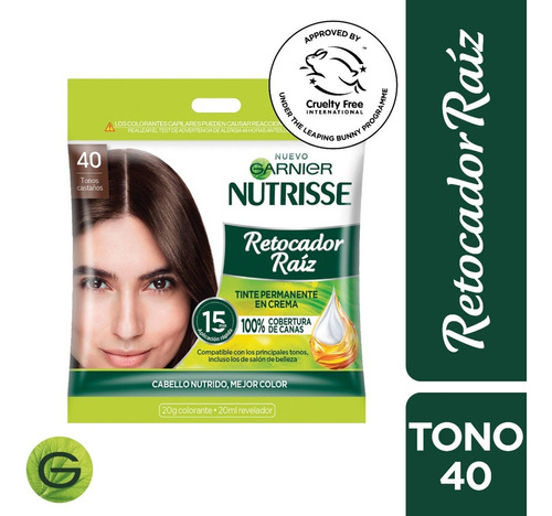  Tintura Retocador Raiz Tono 40 Nutrisse