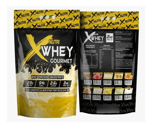 Whey Protein Gourmet X-nutri 2kg Refil