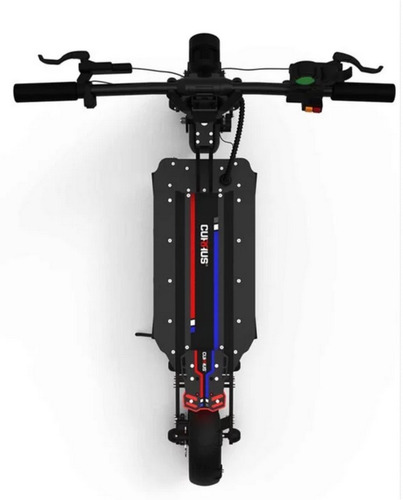 Monopatin Electrico Currus Plus 3600w / No Eco Alsina Color Negro