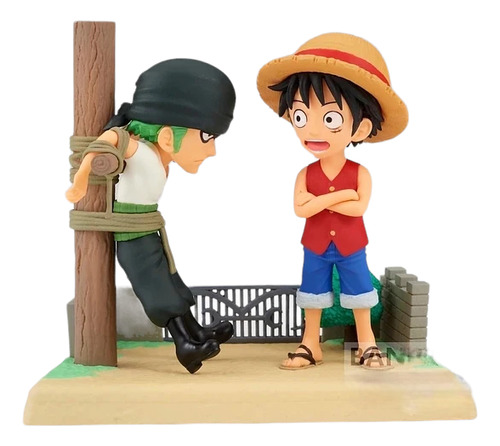 Luffy & Roronoa Zoro Wcf Log Stories Banpresto 