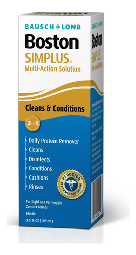 Bausch + Lomb Boston Simplus Multiaction Solution Desinfecta