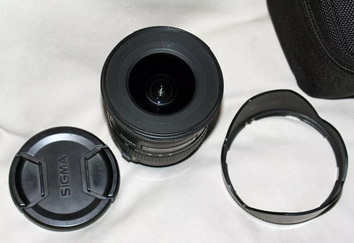Sigma 10 20mm Ex Dc Hsm Ultra Gran Angular Muy Bueno P/canon Canon Ef-s Negro (Usado)