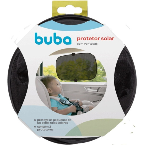 Tela Solar Protetora Infantil Carro Buba 2 Peças Com Ventosa