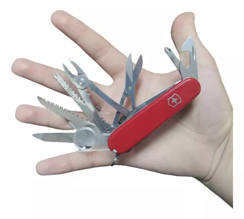 Navaja Victorinox Swiss Champ Rojo