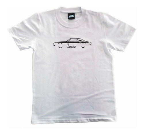 Remera Fierrera Chevrolet 071 3xl Camaro Side