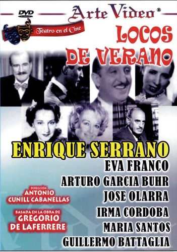 Imagen 1 de 1 de Locos De Verano- Eva Franco, Enrique Serrano, Arturo G. Buhr