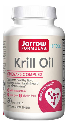Aceite Krill 60cap Jarrow Formu - Unidad a $3532