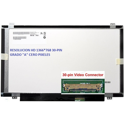 Pantalla 15.6 Slim 30 Pin N156bge-e41 Gateway Ne57204m 156