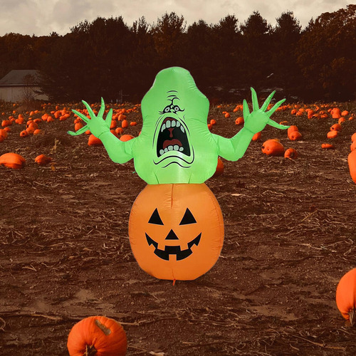 Nuevo Inflable Halloween Calabaza Fantasma Decoraciones De