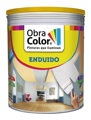 Enduido Premiun- Obracolor -  Balde De 1 Litro