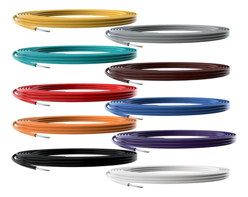 Cable Automotriz Multiple 14 Awg (10 Metros) Color Blanco