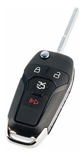 Flip Key For 2013-2016 Ford Fusion Keyless Entry Remote Fob 