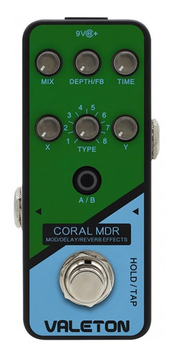 Pedal Valeton Crl1 Coral Mdr Multi Mod/delay/reverb Oferta!